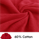 Red (5-Pack) 5 10-Pack School Uniform Tagless Polo Tshirt for Little Boys & Big Boys